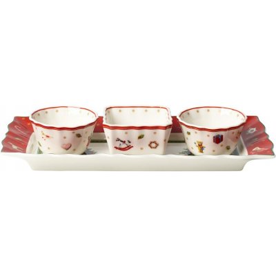 Villeroy & Boch Vánoční misky na dip s tácem set 4ks kolekce Toy's Delight – Hledejceny.cz