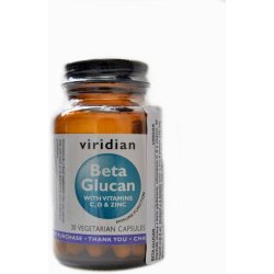 Viridian Beta Glucan 30 kapslí