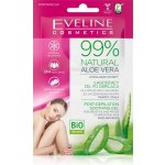 Eveline Cosmetics 99% Natural Aloe Vera Post-Depilatory Cream Zklidňující gel po depilaci 2 x 5 ml – Zboží Mobilmania