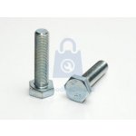 Šroub šestihranný se závitem k hlavě, jemný závit, DIN 961-10.9., pozinkovaný M12 x 1,5 x 45, balení 100 ks – Hledejceny.cz