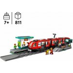 LEGO® City 60423 Tramvaj a zastávka v centru města – Zboží Živě