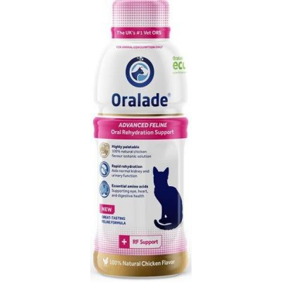 Oralade rehydratační roztok pro kočky 330 ml – Hledejceny.cz