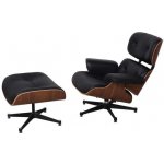 Umakov kožené Charles & Ray Eames replika ořech N2/25 black – Zboží Mobilmania