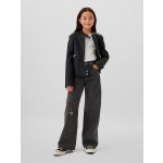 GAP Dětské široké džíny Low Stride Černá – Zboží Dáma