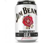 Jim Beam Bourbon & whisky and Cola 4,5% 0,33 l (holá láhev) – Zbozi.Blesk.cz