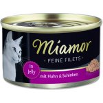 Miamor Feine Filets kuře & šunka jelly 100 g – Hledejceny.cz