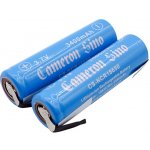 Cameron Sino 3.7V Li-ion 3400mAh CS-NCR18650NT – Zboží Mobilmania