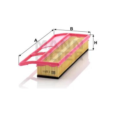 MANN FILTER Vzduchový filtr C 3877/1 – Hledejceny.cz