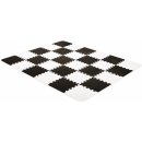 Kinderkraft Podložka pěnové puzzle Luno Black 30 ks 150x180 cm