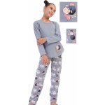 Dívčí pyžamo veselé a roztomilé ovečky 1F0959 šedé – Zboží Mobilmania