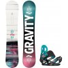 Snowboard set Gravity Fairy junior + vázání G1 jr 22/23