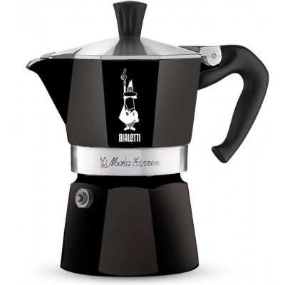 Bialetti Moka Express 6 černá – Zboží Mobilmania