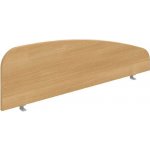 OFFICE PRO HOBIS stolový paraván na hranu stolu - PA 1400 H dub – Sleviste.cz