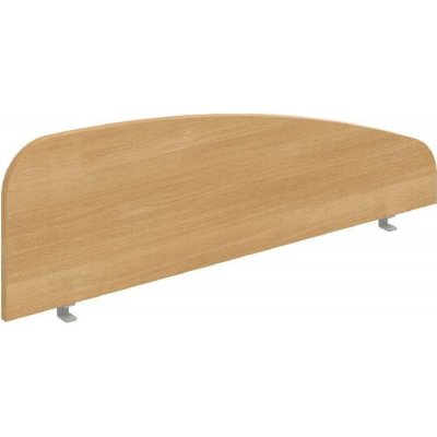 OFFICE PRO HOBIS stolový paraván na hranu stolu - PA 1400 H dub – Sleviste.cz
