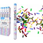 Konfety vystřelovací 60cm fóliové barevné – Zboží Mobilmania