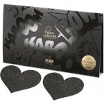 Ozdoby na prsa - Flash Heart Black – Zboží Dáma