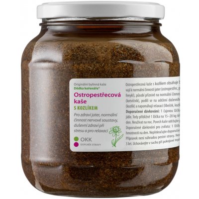 Dědek kořenář Ostropestřecová kaše s kozlíkem | OKK 900 ml – Hledejceny.cz