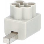 ELEMAN Svorka připojovací AS-3x16 SNS rozbočná, jazýček/kolík, 3x16mm2, 1mod. / 2010804 – Zbozi.Blesk.cz