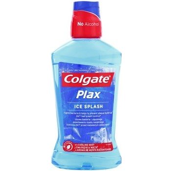 Colgate Plax Ice Splash ústní voda bez alkoholu 500 ml