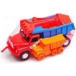 Dino Tatra 148 sklopka modročervená 30cm s formičkami – Zboží Dáma