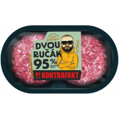 Láďa Grileman Hovězí Dvouručák 2x165 g 330 g – Zbozi.Blesk.cz