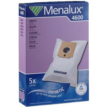 Menalux 4600 textilní 5 ks a filtr