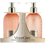 Vivian Gray Neroli Amber krémové tekuté mýdlo 300 ml + hydratační krém na ruce 300 ml dárková sada – Hledejceny.cz
