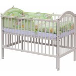 Scarlett postýlka s kompletní výbavou 120 x 60 cm Mráček zelená – Hledejceny.cz