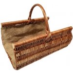 Home Koš na dřevo ke krbu KOLÉBKA s jutou 60 cm přírodní- lakovaná – Zbozi.Blesk.cz