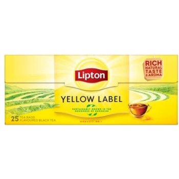 Lipton Yellow Label černý čaj 25 x 2 g