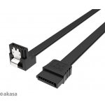 AKASA SATA3 pravoúhlý, 100 cm - AK-CBSA09-10BK – Zboží Mobilmania