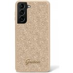 Pouzdro Guess PC/TPU Glitter Flakes Metal Logo Samsung Galaxy S23 zlaté – Hledejceny.cz