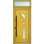 OknaDvereNaMiru.cz Vchodové dveře 3D Paula + Nadsvětlík 90 x 220 cm – Hledejceny.cz