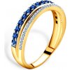 Prsteny Savicki prsten dvoubarevné zlato diamant SAV377 05 b