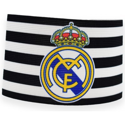 Fan-shop Kapitánská páska REAL MADRID Stripe – Hledejceny.cz