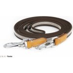 F.R.A. Otěže pogumované Parsha brown/mocca – Sleviste.cz