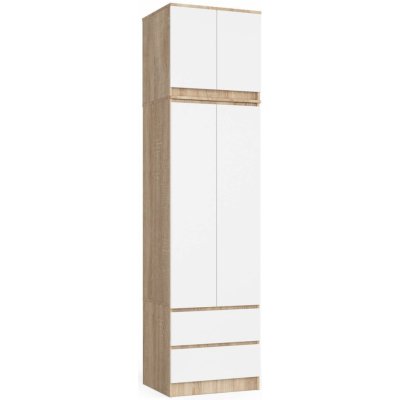 Ak furniture STAR 234 cm s nádstavcem bílá – Zbozi.Blesk.cz