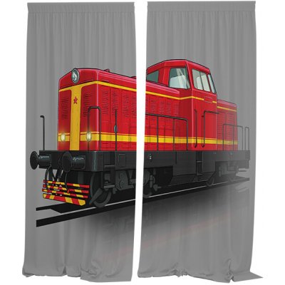 IMPAR Závěsy Karkulka (Rozměr : 140x250, Materiál: Interlock) – Hledejceny.cz