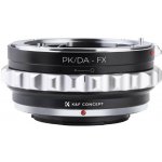 K&F Concept Pentax K/M/A/FA/DA Lenses to Fuji X Mount – Zboží Mobilmania