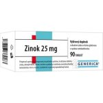 Generica Zinek 25 mg 90 tablet – Hledejceny.cz