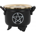 Mani Bhadra Kadidelnice Vykuřovací miska Pentagram Mosaz 10 x 15 x 12 cm – Hledejceny.cz