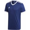 Fotbalový dres adidas Tabela 18 krátký rukáv tmavě modrá/ Bílá Pánské