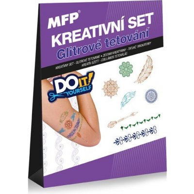 MFP 1042197 Kreativní set glitrové tetování 2