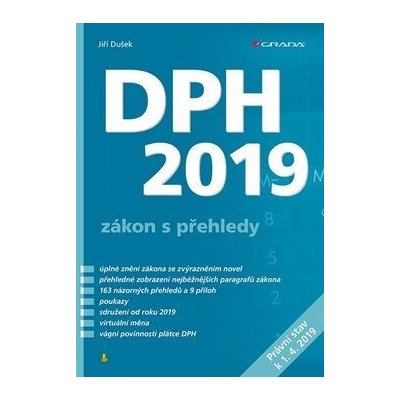 DPH 2019 Zákon s přehledy - Jiří Dušek – Zboží Mobilmania