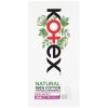 Hygienické vložky Kotex Natural normal+ slipové vložky 36 ks