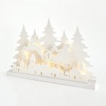 Eurolamp stolní dekorace se santou na saních 40 LED 60 x 8 x 40,5 cm – Hledejceny.cz