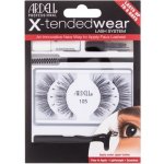 Ardell X-Tended Wear Lash System 105 + lepidlo na řasy X-Tended Wear 1 g + aplikátor 1 ks + odstraňovač řas 1 g + kartáček na řasy 1 ks Black – Zboží Dáma