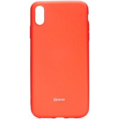 Pouzdro Roar Colorful Jelly Apple iPhone Xs Max oranžové