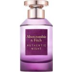Abercrombie & Fitch Authentic Night parfémovaná voda dámská 50 ml – Hledejceny.cz