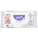 Bella Baby Happy Vlhčené ubrousky Aqua Care 56 ks